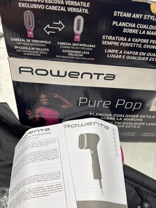 Plancha de vapor vertical Rowenta Pure Pop