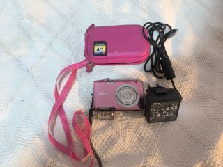 Pack Nikon Coolpix S2600 Rosa - Funciona perfecta