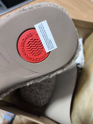 Zapatillas FitFlop Beige Talla 43