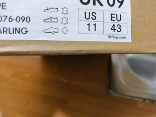 Zapatillas FitFlop Beige Talla 43