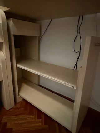 Habitación juvenil completa de madera