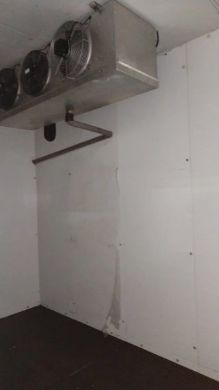 Cámara frigorífica de congelación 2 puertas