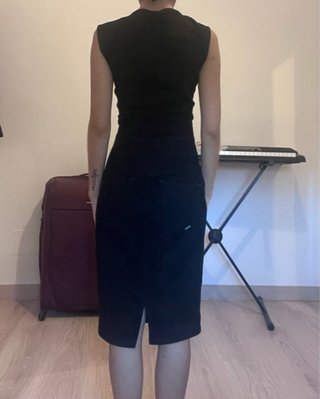 Vestido vaquero negro Salsa Talla S