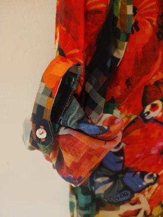 Camisa Desigual Multicolor Flores y Mariposas