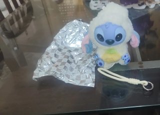 Peluche Stitch Miniso luci e suoni