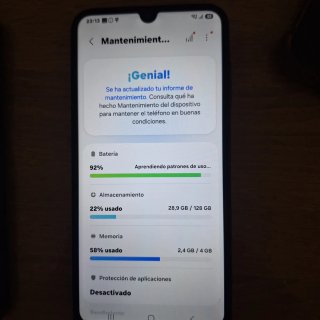 2 Móviles Samsung Galaxy A15 y Motorola G54