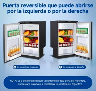 Nevera portátil AAOBOSI 83L con APP