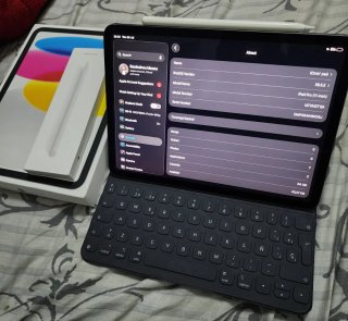 Ipad pro 11 + Apple pencil + Teclado Apple + Caja