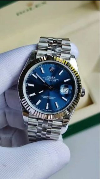 Rolex Datejust Esfera Azul Acero Inoxidable