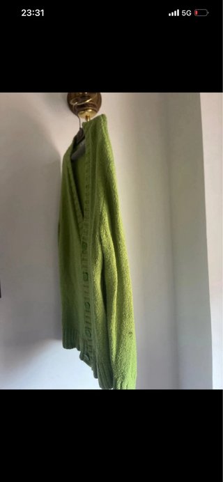Cardigan uomo verde