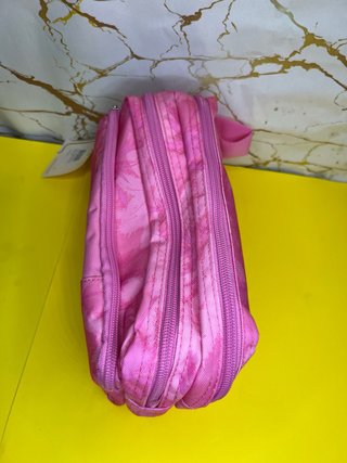 Estuche Totto Palmeras Rosa 3 Compartimentos