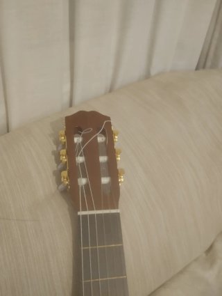 Guitarra Alhambra Flamenca Maciza Años 70