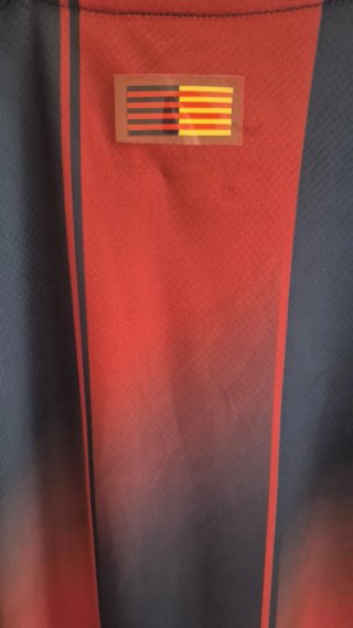 Maglia Barcellona Nike Blu e Rossa Taglia L