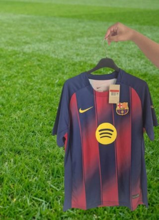 Maglia Barcellona Nike Blu e Rossa Taglia L