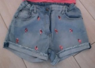 Conjunto short y chaqueta 14 años