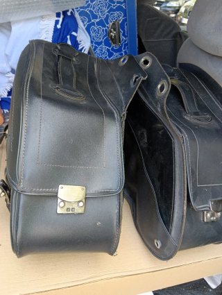 Mochilas de moto negras