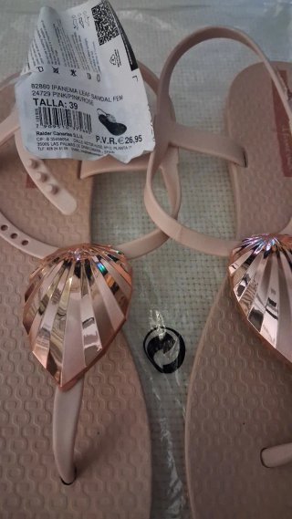 Chanclas Ipanema Rosa Talla 39