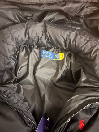 Abrigo Polo Ralph Lauren Talla M Negro