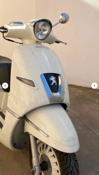 Peugeot Django 2T Scooter Blanca