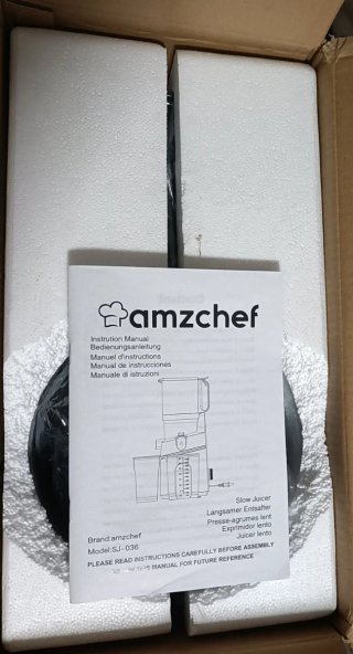 Extractor Jugos / Licuadora Marca Amzchef SJ 036