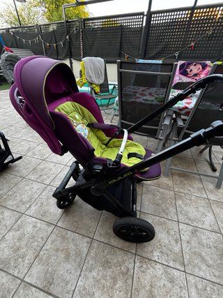 Carrito Jané Muum con bolsa a juego y cambiador