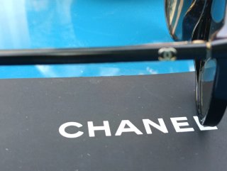 Occhiali da sole Chanel neri