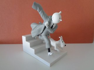 Figuras Tintín Blanco y Negro