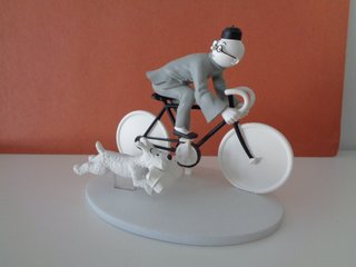 Figuras Tintín Blanco y Negro