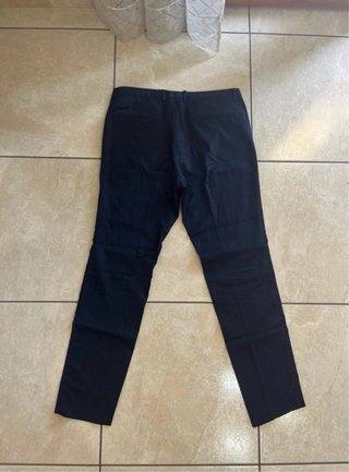 Pantaloni Chino Uomo Hugo Boss Taglia 52 Blu Scuro