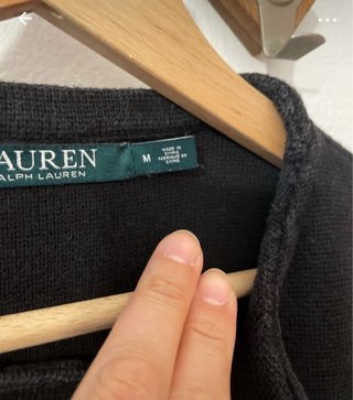 Blazer Lauren Ralph Lauren nero cotone