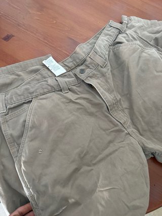 Pantalones Carhartt Beige Medidas en las totos