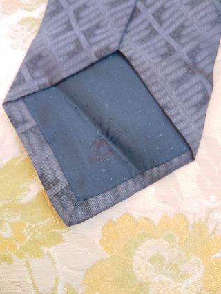 Cravatta Ungaro Grigia Vintage Seta Y2k Italy