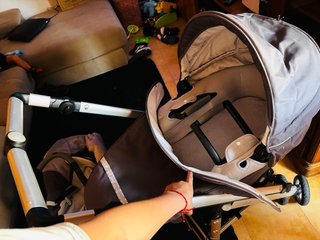Carricoche bebé 3 piezas gris LOLA UP
