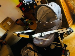 Carricoche bebé 3 piezas gris LOLA UP