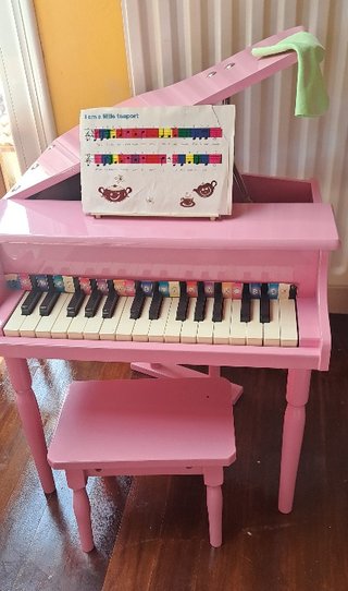 Piano de cola infantil de madera