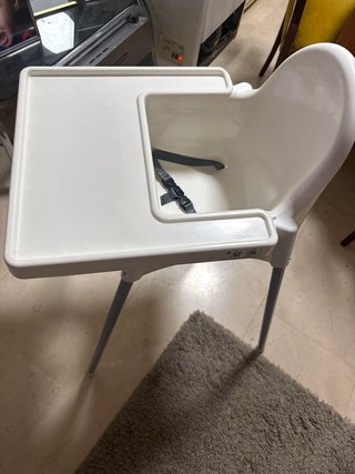 Silla de bebé blanca Ikea