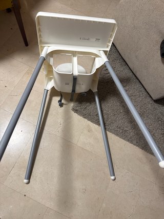 Silla de bebé blanca Ikea