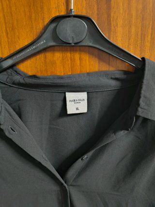 Set 2 camicie nere taglia XL/50