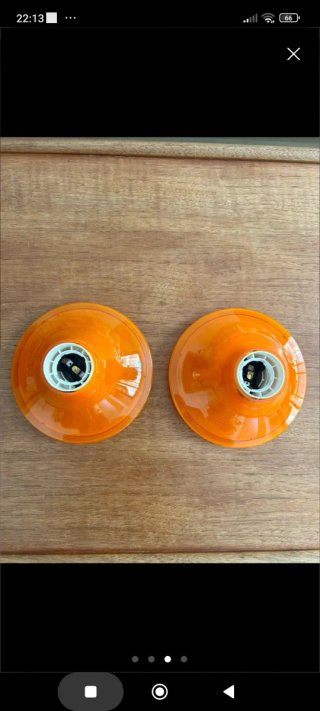 Artemide Teti Laranja Preço para 2 Faço envio