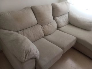 Sofá Chelong modular tela beige
