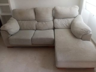 Sofá Chelong modular tela beige