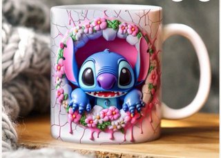 Caneca Stitch Disney