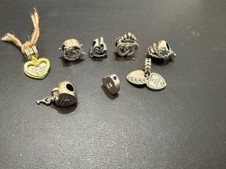 Lote Abalorios Plata