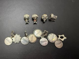 Lote Abalorios Plata