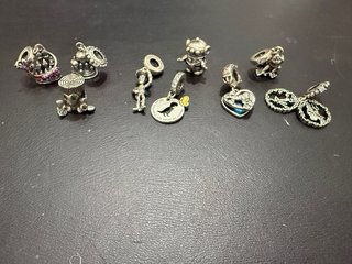 Lote Abalorios Plata