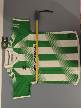 Camiseta futbol talla M Verde y Blanca