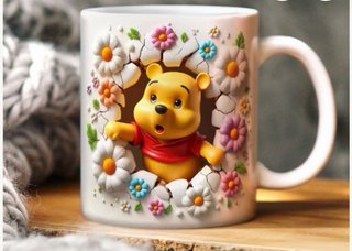 Caneca Winnie the Pooh Disney