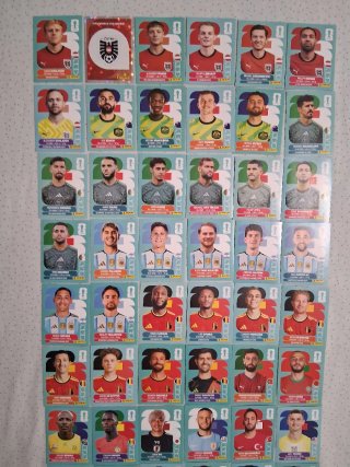 54 Cromos Mundial FIFA 2026