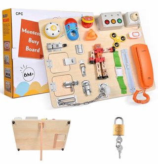 Tablero Montessori Busy Board