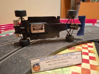 SCALEXTRIC TECNITOYS 2001 WILLIAMS F1 J.P.Montoya